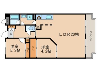 メルシ－瀬田の物件間取画像